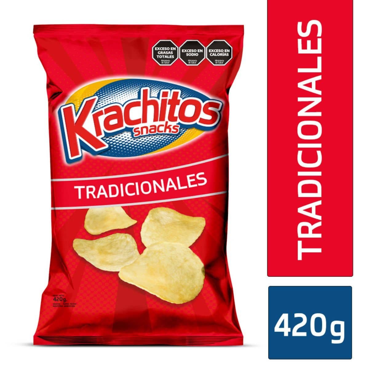 Papas Fritas Krachitos Corte Tradicional X 420 Grs Mi Almacen Amigo